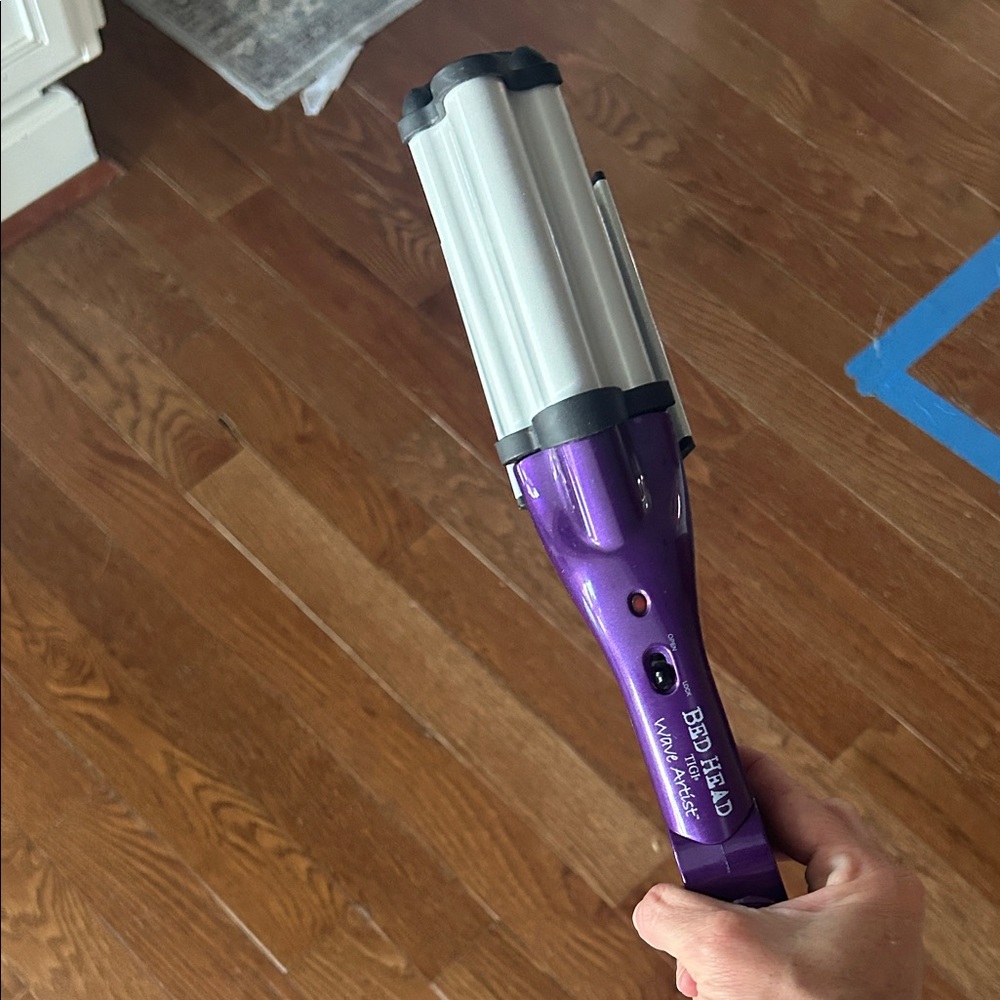 TIGI Bed Head Wave Artist Triple Barrel Hair Waver - Purple and Silver